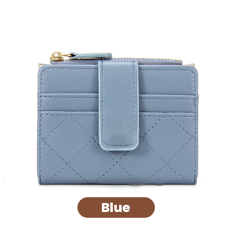 Women's Fashion Small Wallets with Zipper