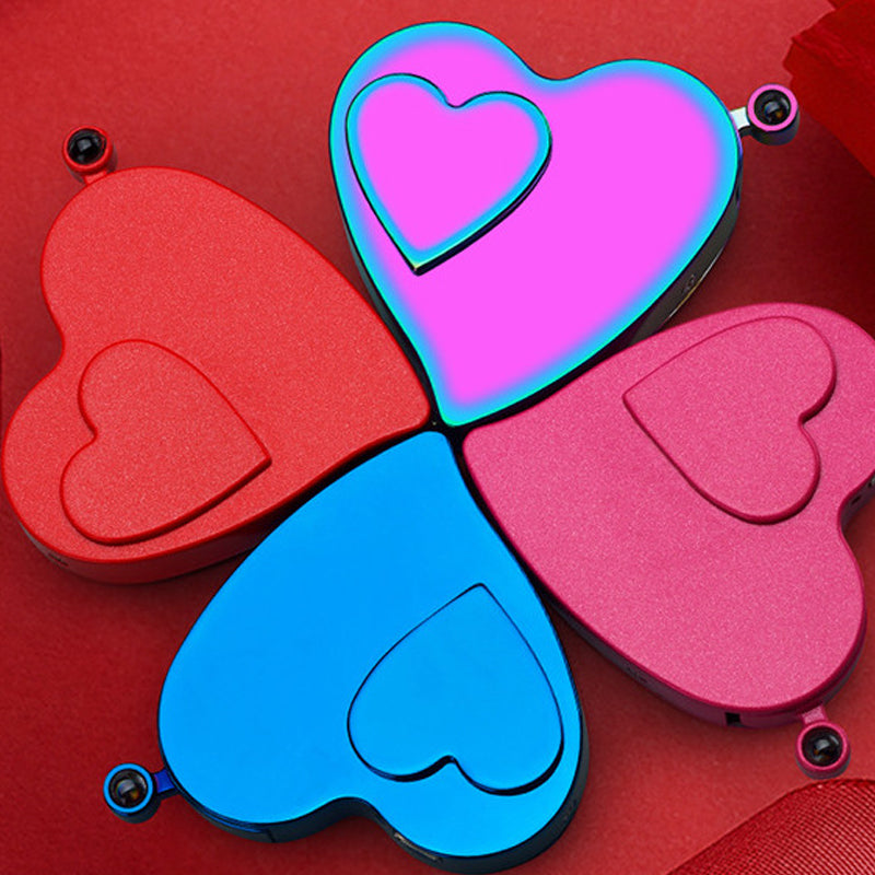 Creative Heart Shaped Gas & Electric Lighter