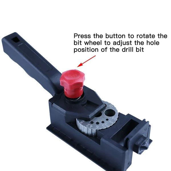 10-hole Woodworking Hole Punching Limit Fixture Device