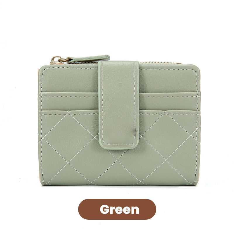 Women's Fashion Small Wallets with Zipper