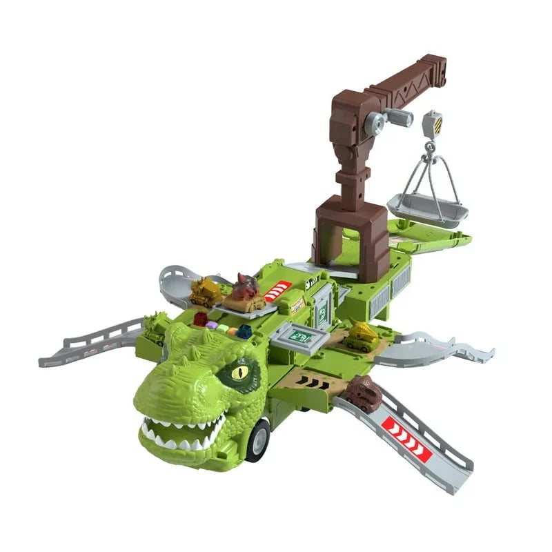 🦖Transformer Engineering Vehicle Track Playset