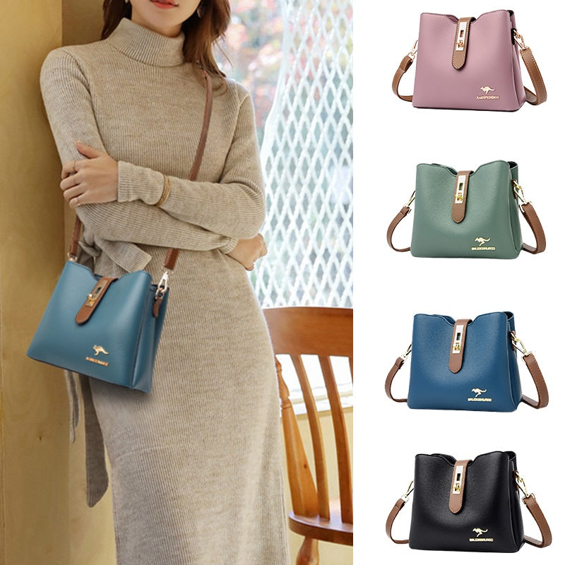 🔥Women's Casual Bucket Bag with 2 Straps for Carrying