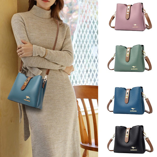 🔥Women's Casual Bucket Bag with 2 Straps for Carrying