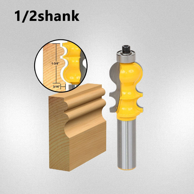 1/2 Inch Shank Architectural Molding Router Bit
