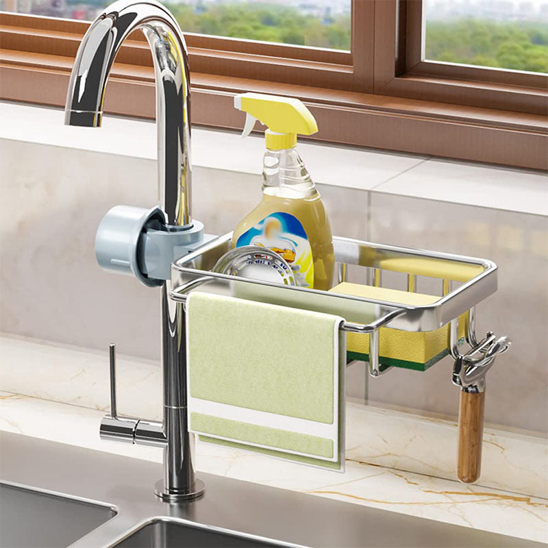 Rust-proof Space Aluminum Faucet Rack