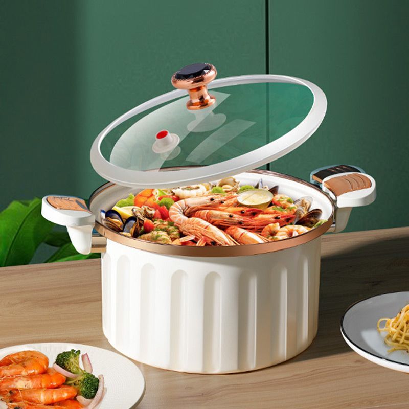 Non-stick Enamel Micro Pressure Cooker(Free Shipping)