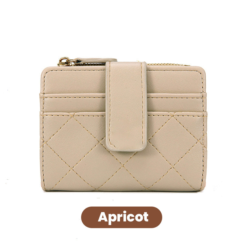 Women's Fashion Small Wallets with Zipper
