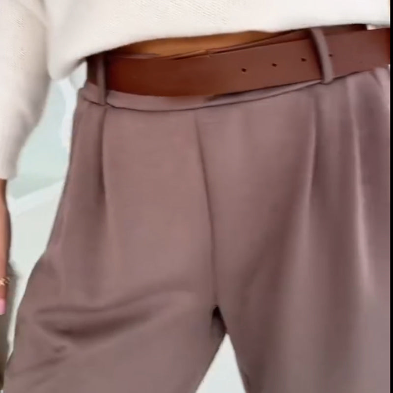 🔥2025 Spring New Sales 😍Women's Comfortable Nine-Point Tapered Pants