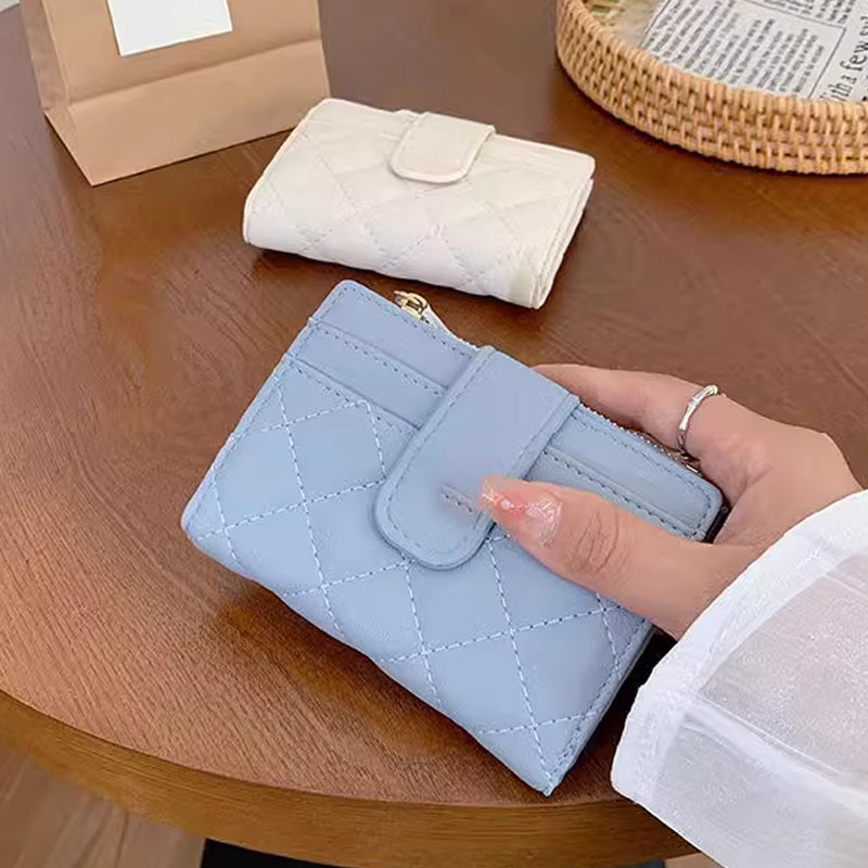 Women's Fashion Small Wallets with Zipper