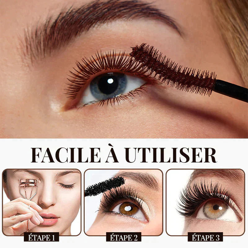 š„Hot Saleš„Long Lasting Waterproof Mascara 4D Silk Fiber Lashes