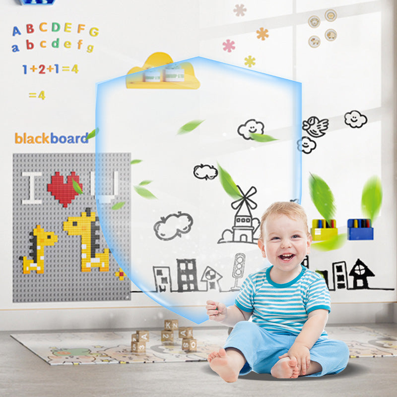 Odorless Magnetic Chalkboard Wallpaper for Home Use