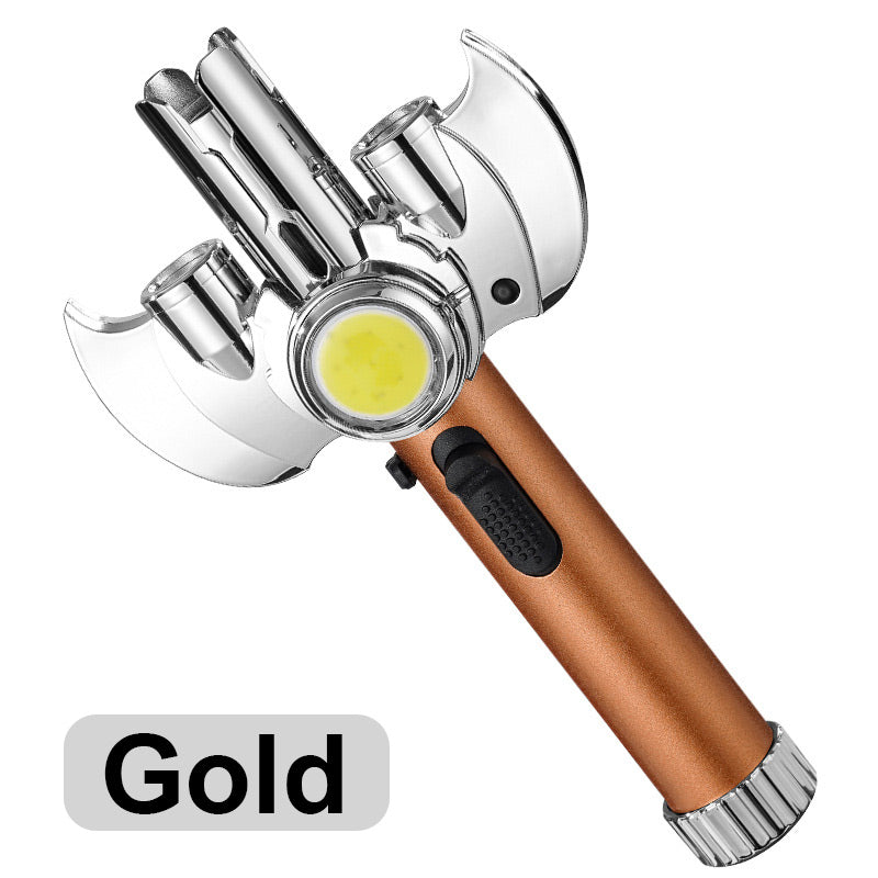 Creative High-Temperature Torch Lighter with Lighting