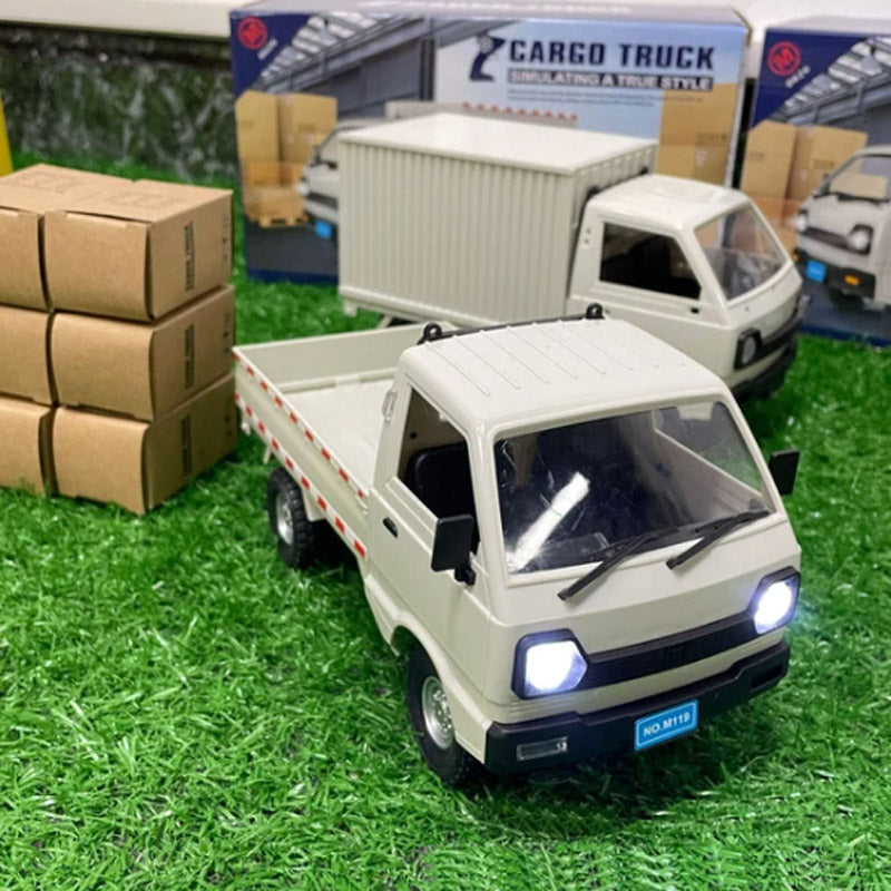 Remote-Controlled Rechargeable Container Truck Toy