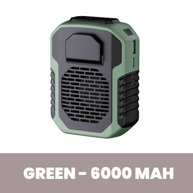 3-in-1 Portable Fan & Power Bank with Light