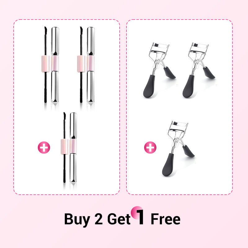 Double-Ended Waterproof Lengthening & Curling Mascara(50% OFF)