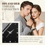 Fashion Casual Versatile Square Watch