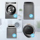 Powerful Washing Machine Cleaner - 12 Tablets