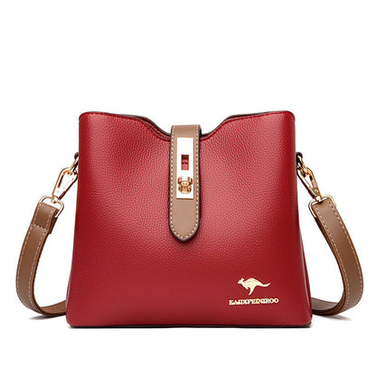🔥Women's Casual Bucket Bag with 2 Straps for Carrying