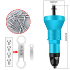 Professional Rivet Drill Head Adapter Kit