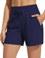 🩳Women's High-Waisted Quick-Dry Swim Shorts