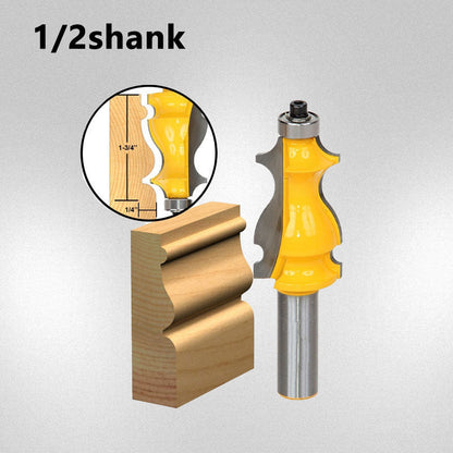 1/2 Inch Shank Architectural Molding Router Bit