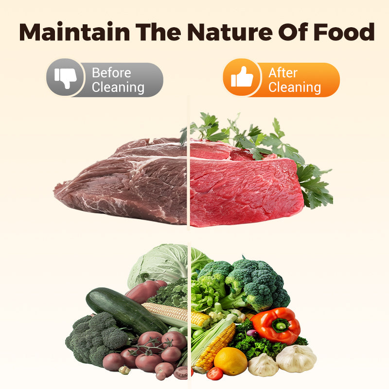 Waterproof Portable Food Cleaner & Purifier