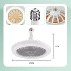 🎁Remote Control Aromatherapy Ceiling Fan with Light