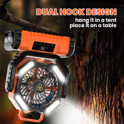 Portable Oscillating Fan with Remote Control
