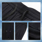 Elastic Waist Straight-Leg Pants for Men