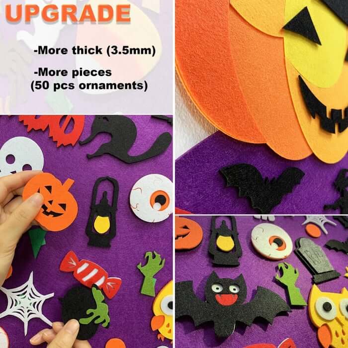 🎁 DIY Halloween Pumpkin Witch