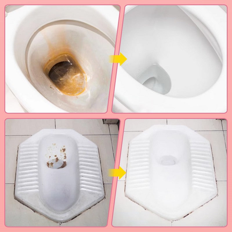 🔥Pink Quick Foaming Toilet Bowl Cleaner - Powder Packs