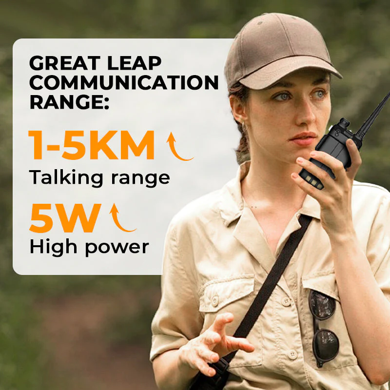 🔥📡 UV-5R Ham Radio Long Range UV5R Two Way Radio Dual Band Walkie