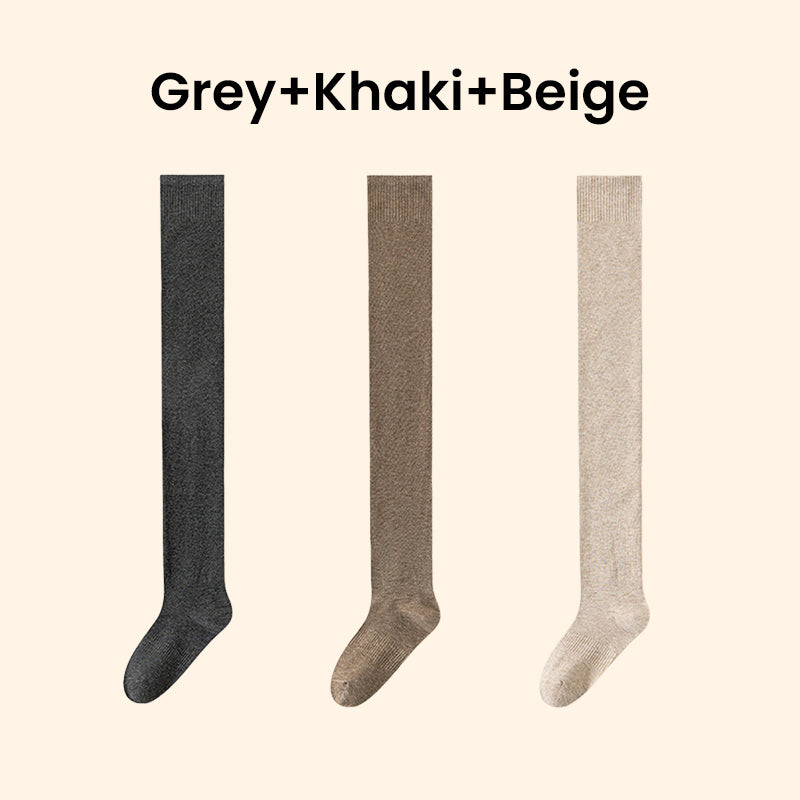 💞50K+ SOLD!🧦🤝✨ Classic Elegance, Effortless Wear | Soft & Stretchy Thigh High Socks❤️🔥🧦