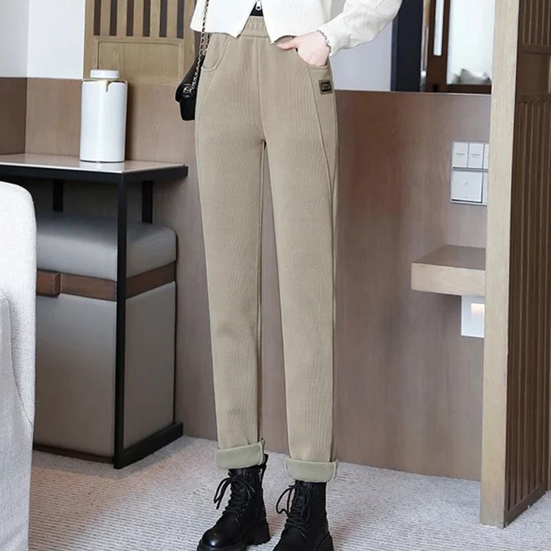Women's High-waist Warm-weather Casual Pants