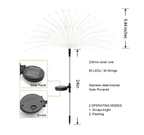 🎅🔥Waterproof Solar Garden Fireworks Lamp