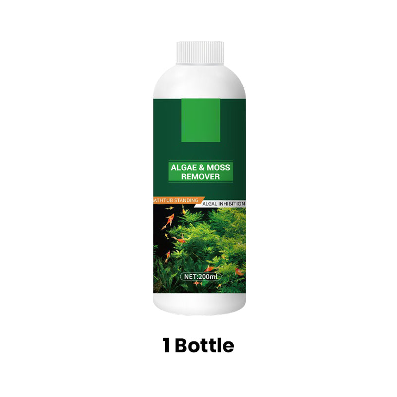 Algae & Moss Remover for Fish Tank - Safe Water Purification