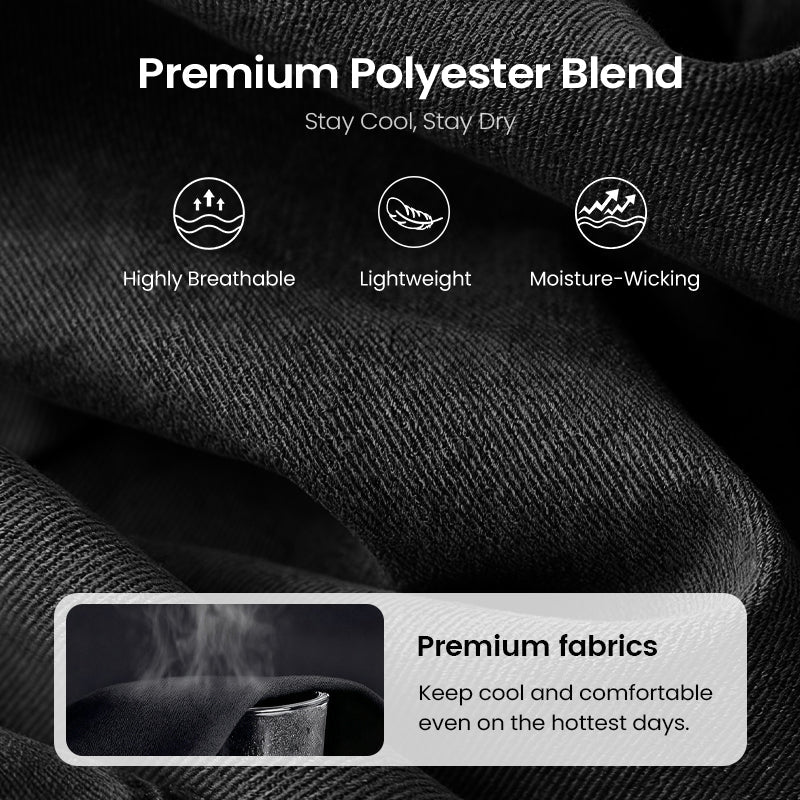 🥳Men's Casual Wide-Leg Pants – Breezy pleated front, easy pull-on style👖