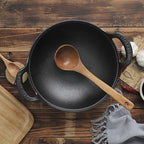 🔥Uncoated Thick Iron Pot