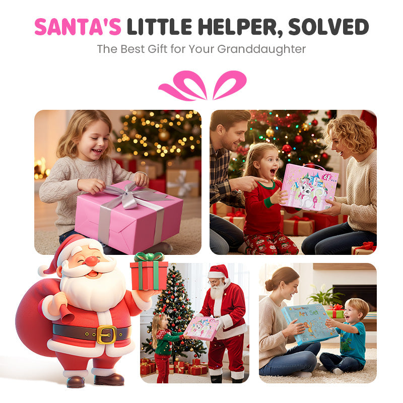 💗Deluxe 6-In-1 Art Creativity Set🎁The Best Present For Kids