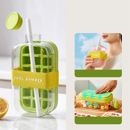 🧊Summer Hot Sale🔥Press-To-Cold Ice Cube Mold & Kettle