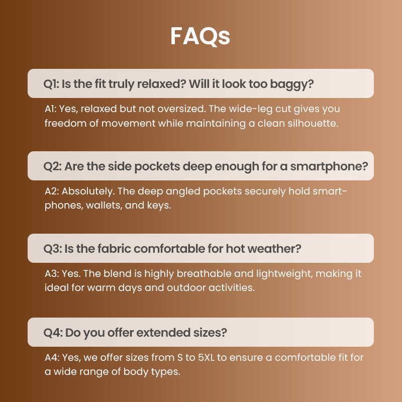 🥳Men's Casual Wide-Leg Pants – Breezy pleated front, easy pull-on style👖