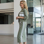 💖 Women's Stand Collar Jacket & Dress Set❄️