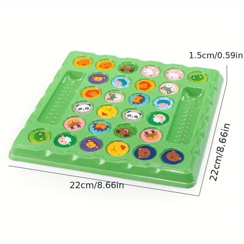 Kids' 2-Player Animal Flip Chess