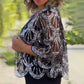 Women’s Elegant Sequin Beaded Shawl