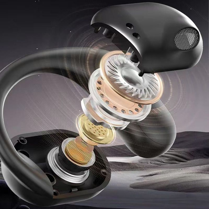 Ergonomic Hanging Style Noise-cancelling Wirless Bluetooth Headphones