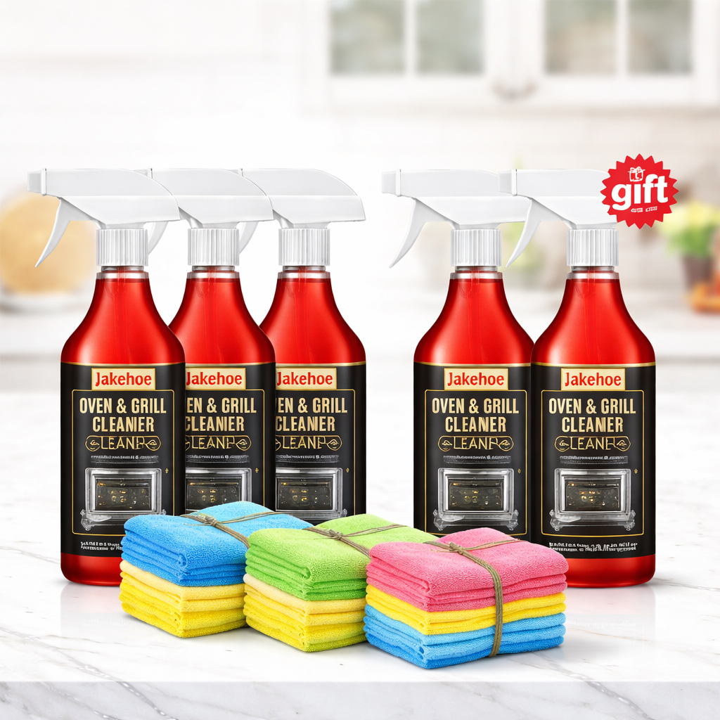 🧼 Oven & Grill Cleaning Spray – Powerful Degreaser, Odor Eliminator & Easy Spray 🧽
