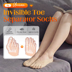 🏖️Buy more save more🧦Orthopedic Invisible Toe Socks|Summer Five-Toe Shallow Socks🌸