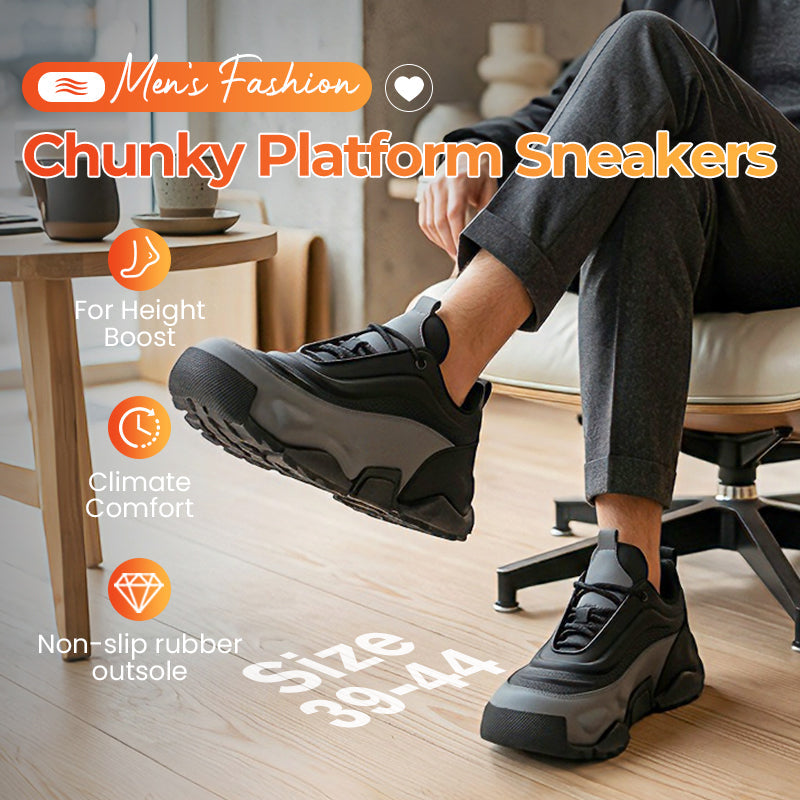 ⏳Time-Limited Special⏰Men's Chunky Sole Fashion Sneakers