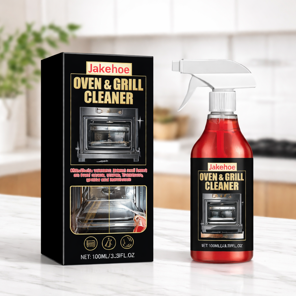 🧼 Oven & Grill Cleaning Spray – Powerful Degreaser, Odor Eliminator & Easy Spray 🧽