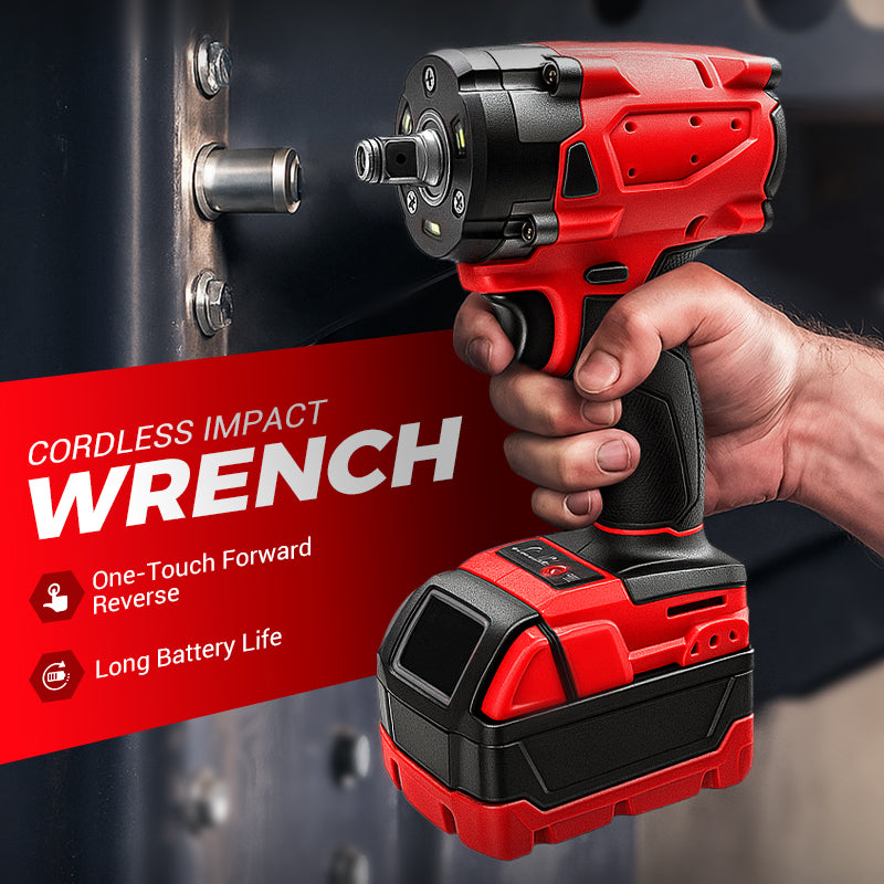 Powerful Electric Wrench with Long-Lasting Battery
